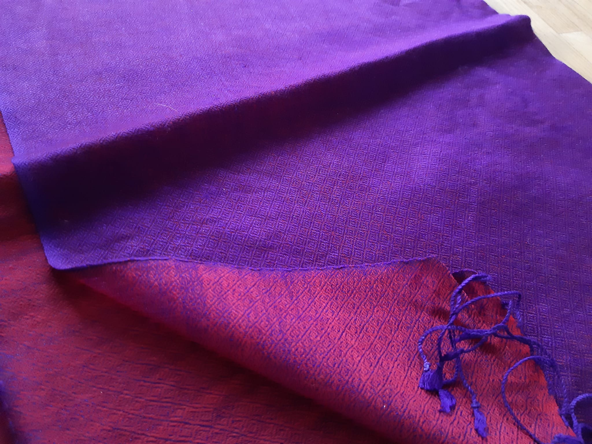 Pashmina purple