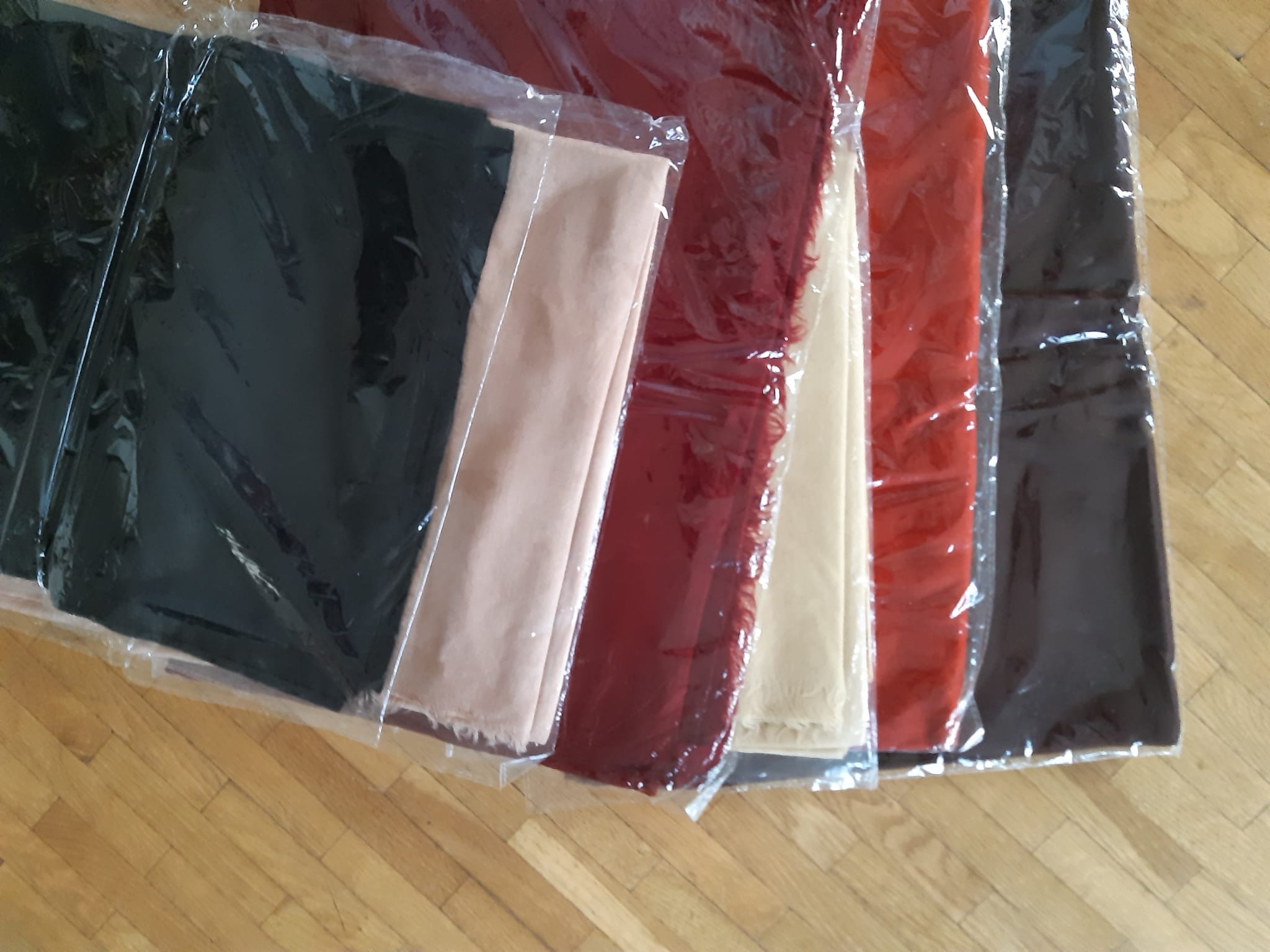 Pashminas differents coloris