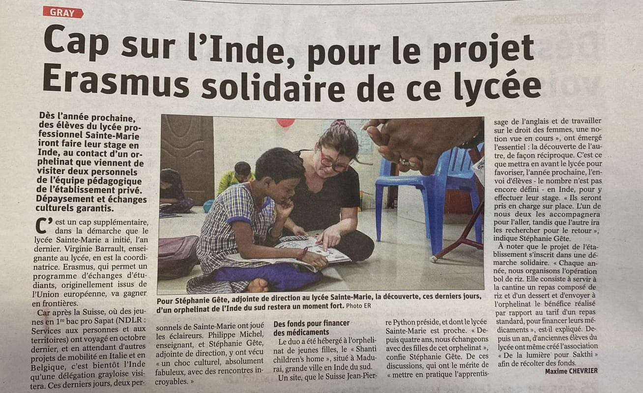 Shanti Presse Erasmus